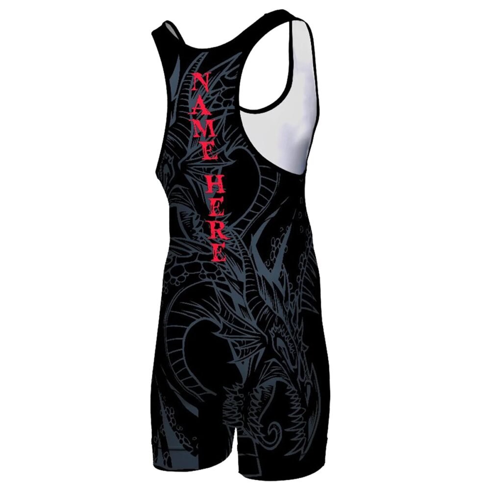 Alternative view of Wrestling Uniform